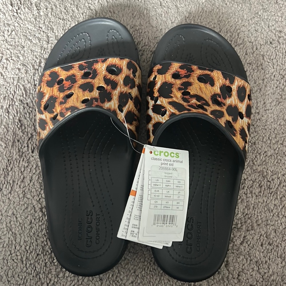 Crocs brand new slides. Never worn.